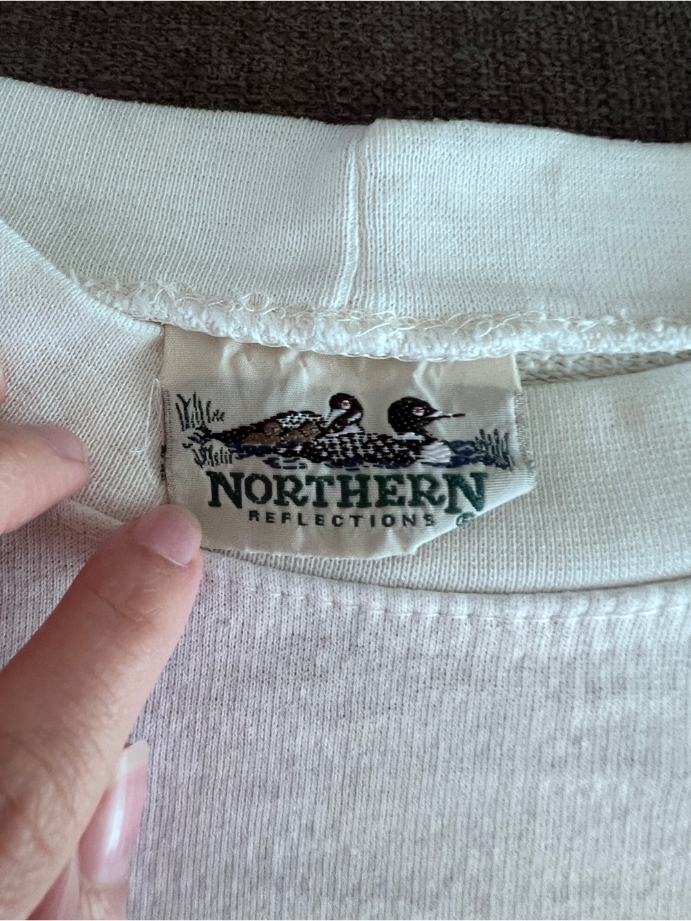 Vintage Northern Reflections Floral Sweatshirt Cottagecore 90s Crewneck S - Picture 3 of 5